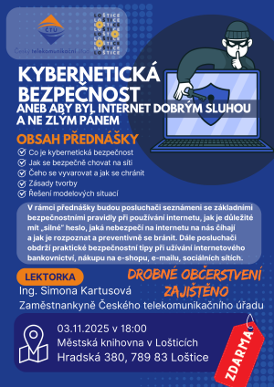 přednáška o kybernetické bezpečnosti