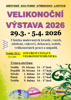 Pozvánka na velikonoční výstavu