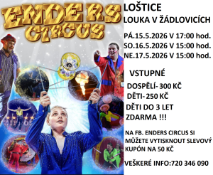 cirkusové představení na louce