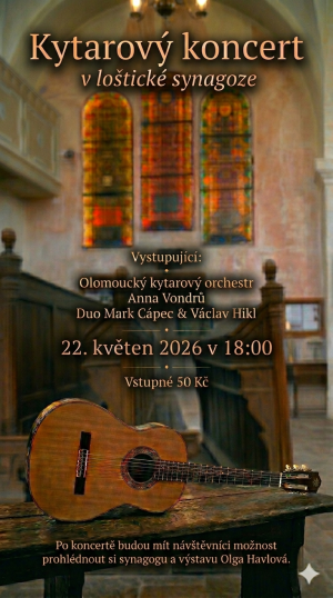 koncertní vystoupení v synagoze
